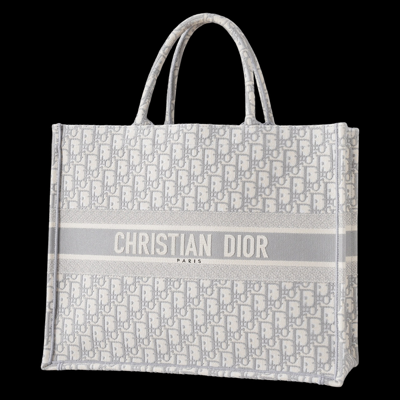 CHRISTIAN DIOR(USED)디올 오블리크 북토트 라지